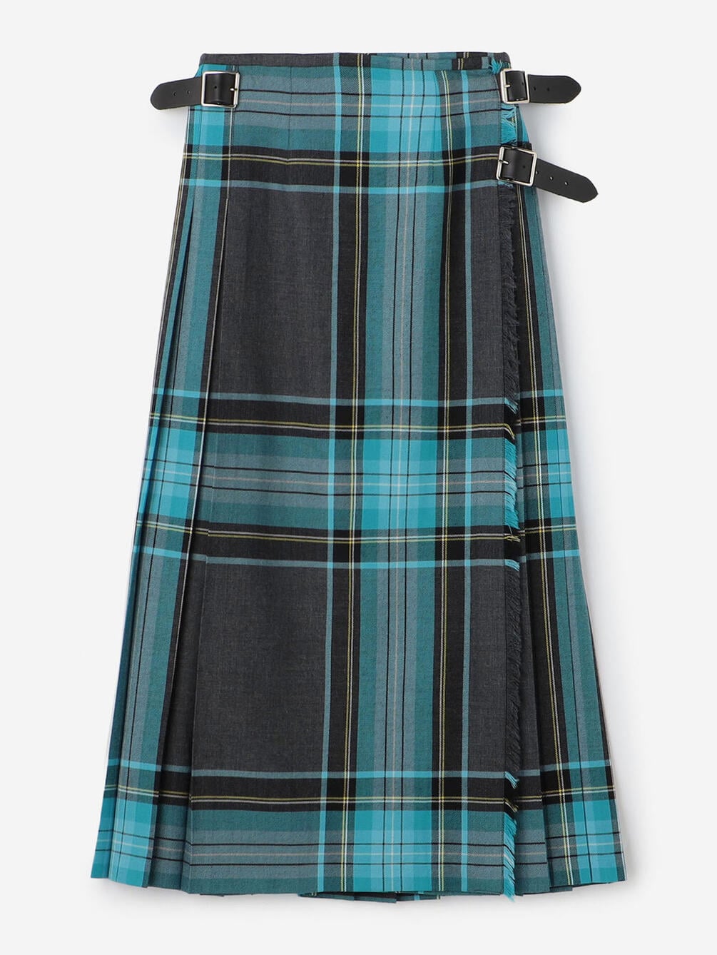 O'NEIL OF DUBLIN | ウーステッドウール ロングキルトスカート WOMEN