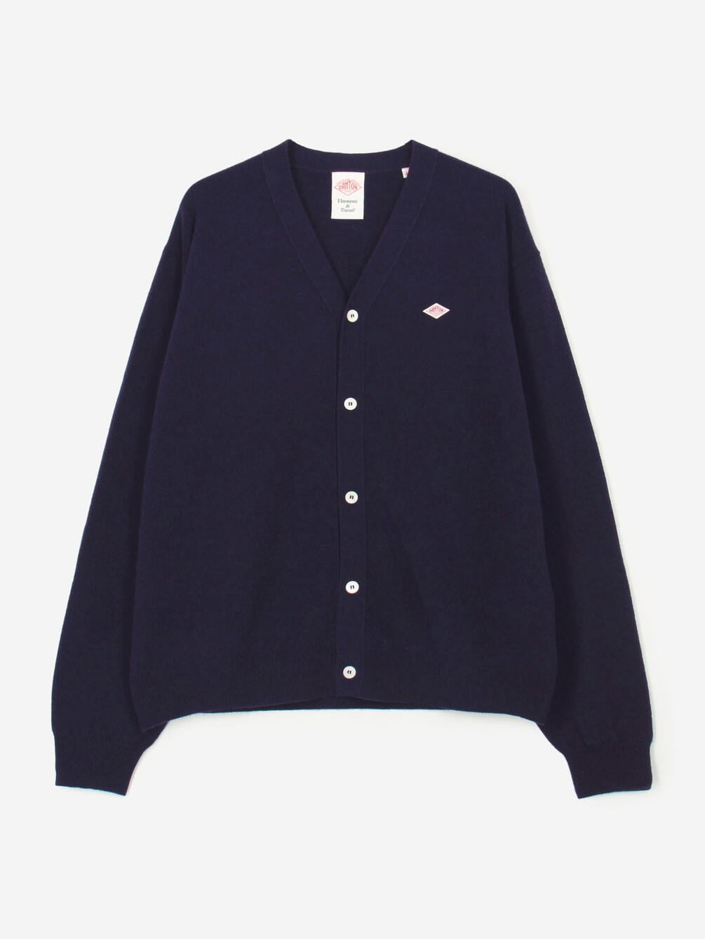 DANTON | ラムウール Vネックニットカーディガン MEN