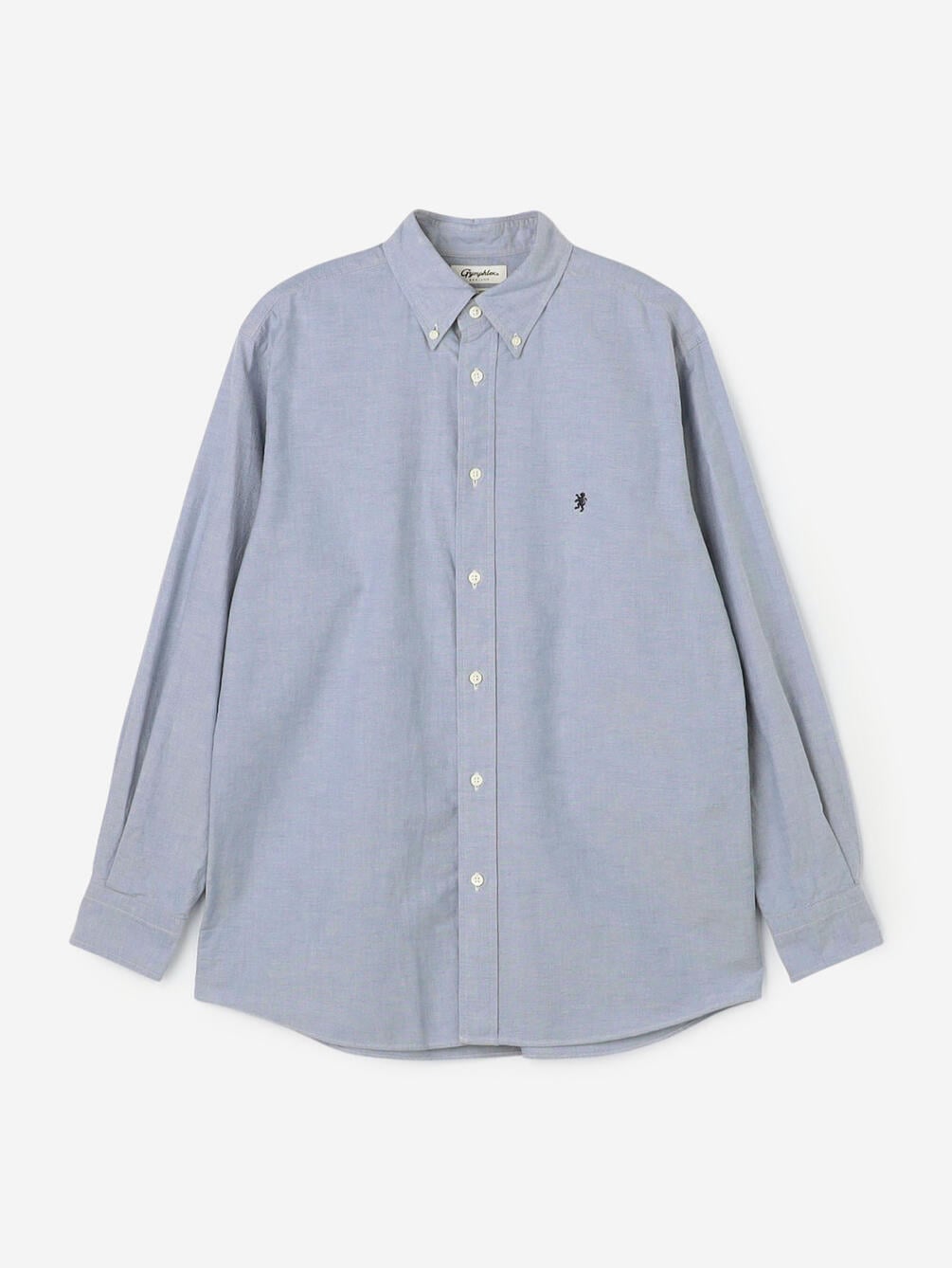 Gymphlex | オックスフォード 長袖ボタンダウンシャツ SOLID MEN