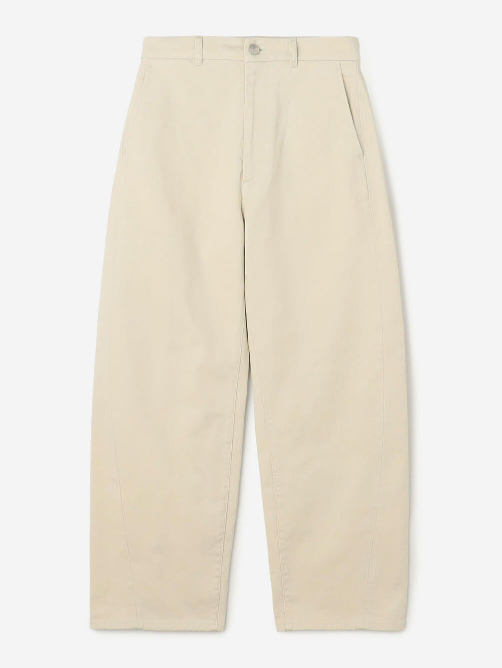 ORCIVAL | コットンドライツイル ワイドカーブパンツ WOMEN