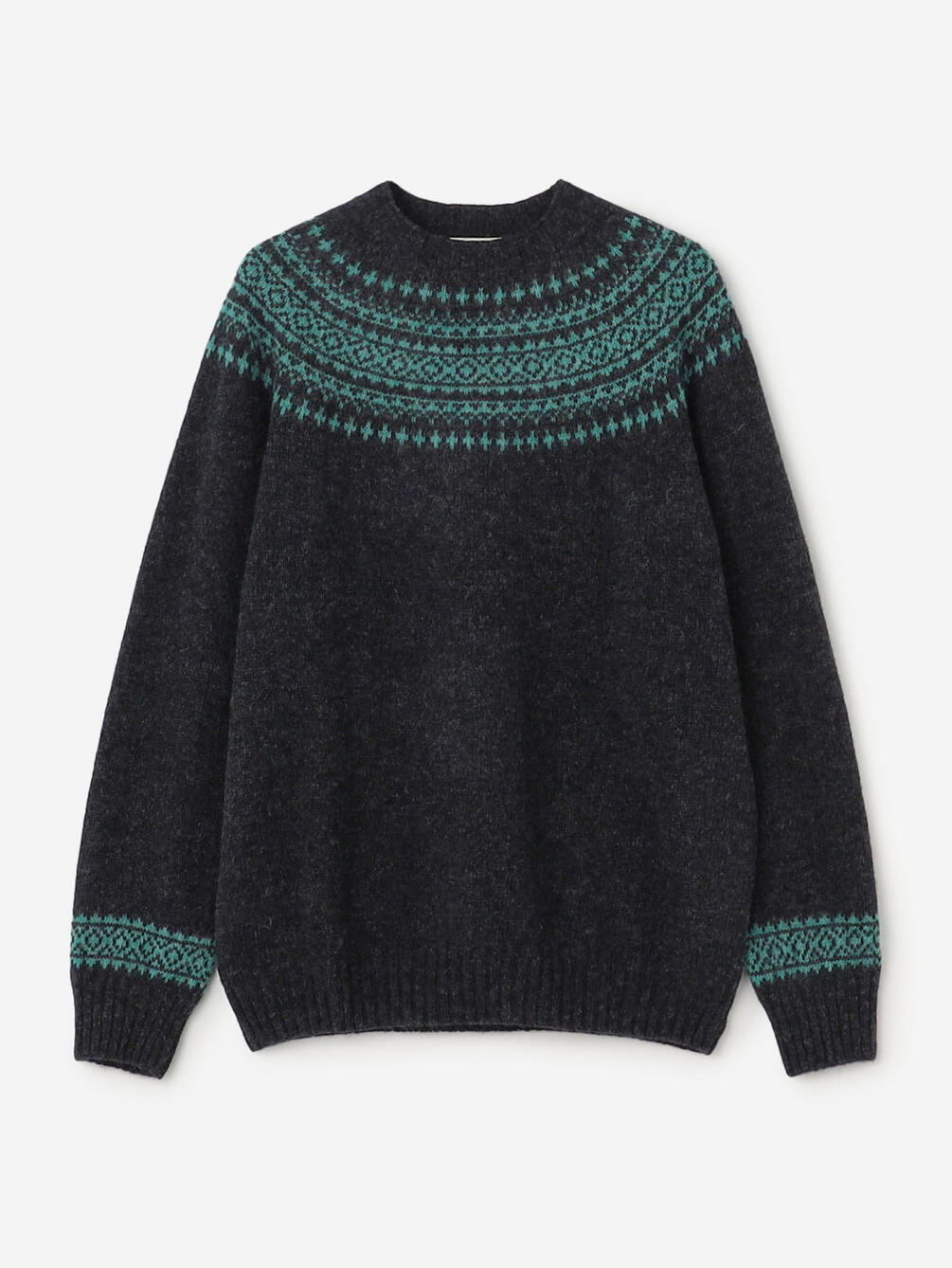 MORRIS & SONS |  ジーロンラム ノルディックセーター MEN