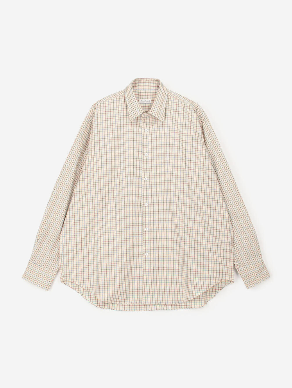 Errico Formicola | コットン ドレスシャツ タッタ―ソールチェック MEN