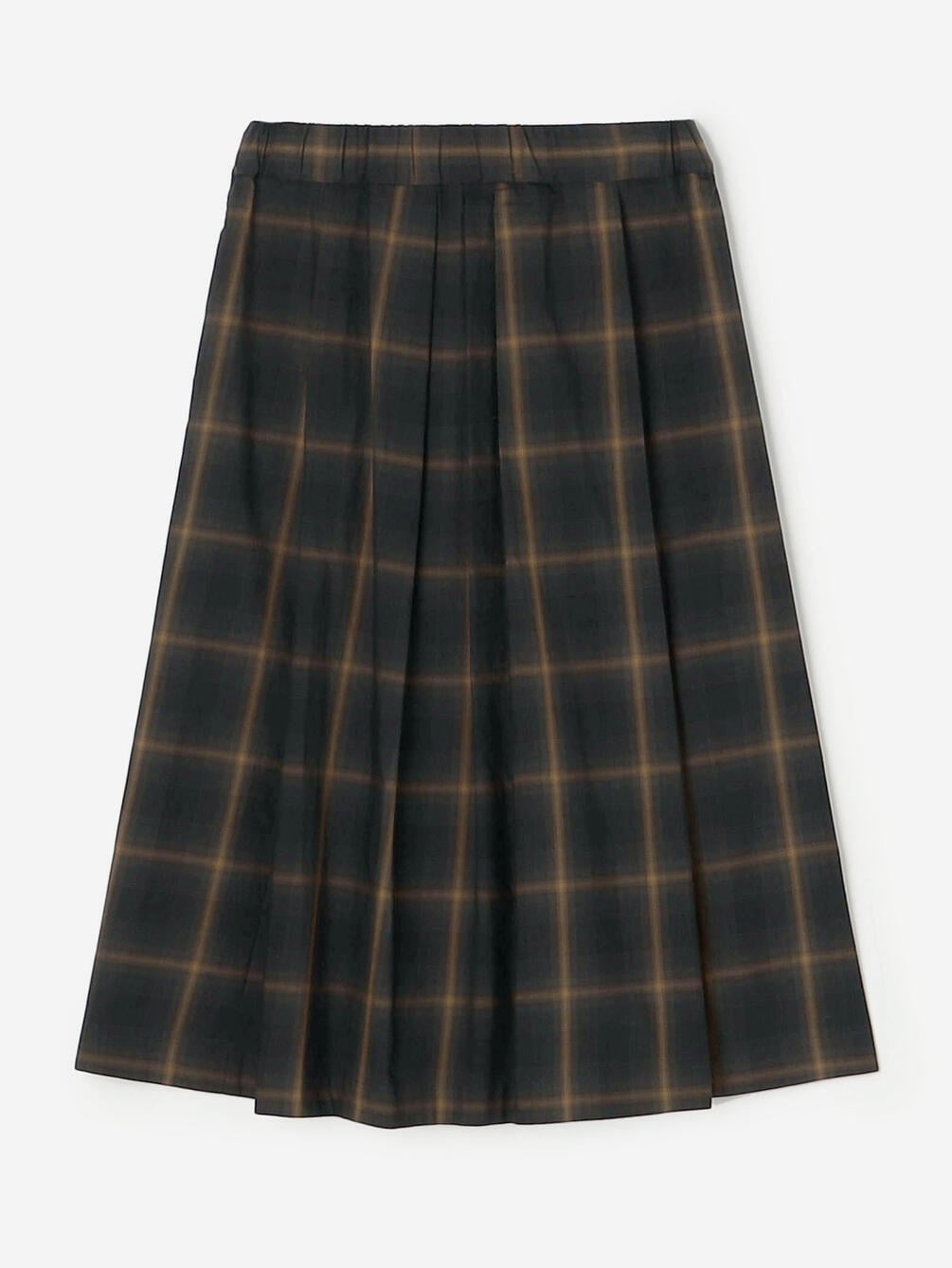 nicholson & nicholson | ウォッシュドコットン チェック タックスカート WOMEN