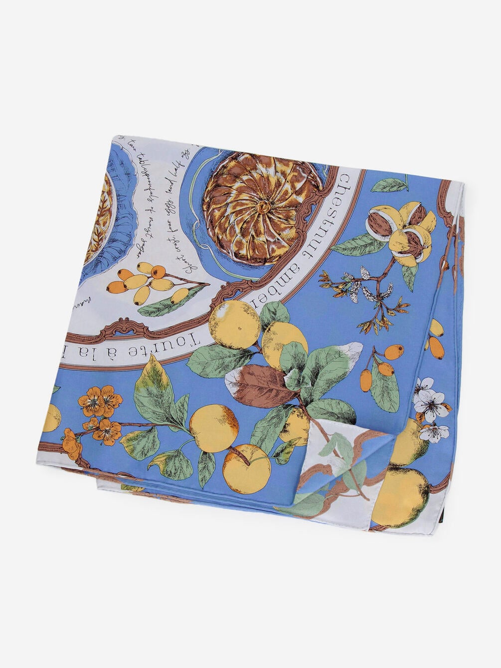 manipuri | シルクスカーフ アンティークレシピ 65×65 WOMEN
