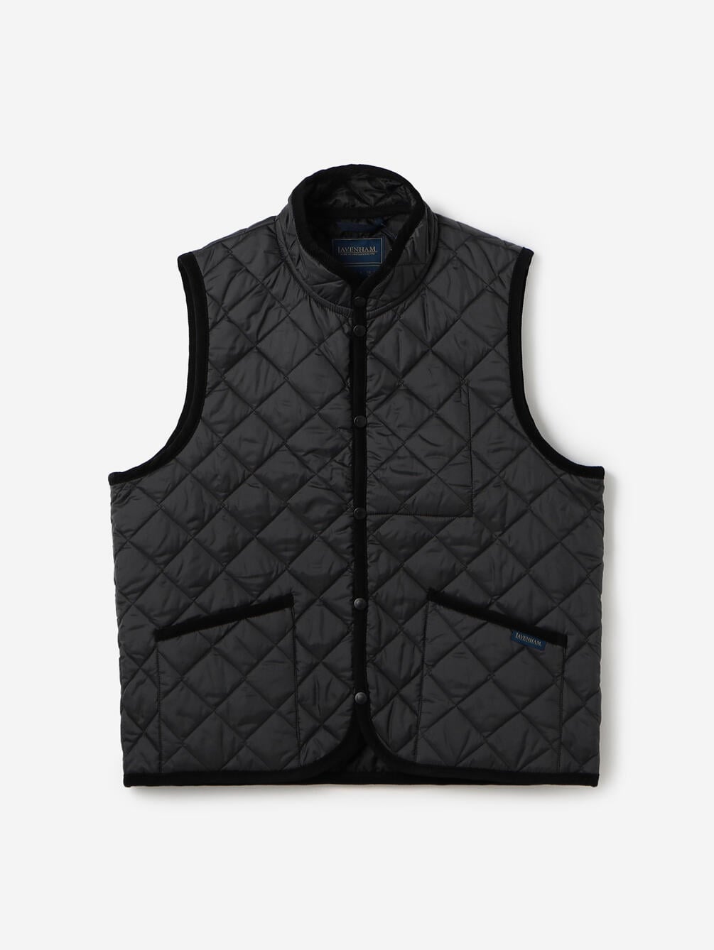 LAVENHAM | 〈別注〉 スタンドカラー キルティングベスト MEN