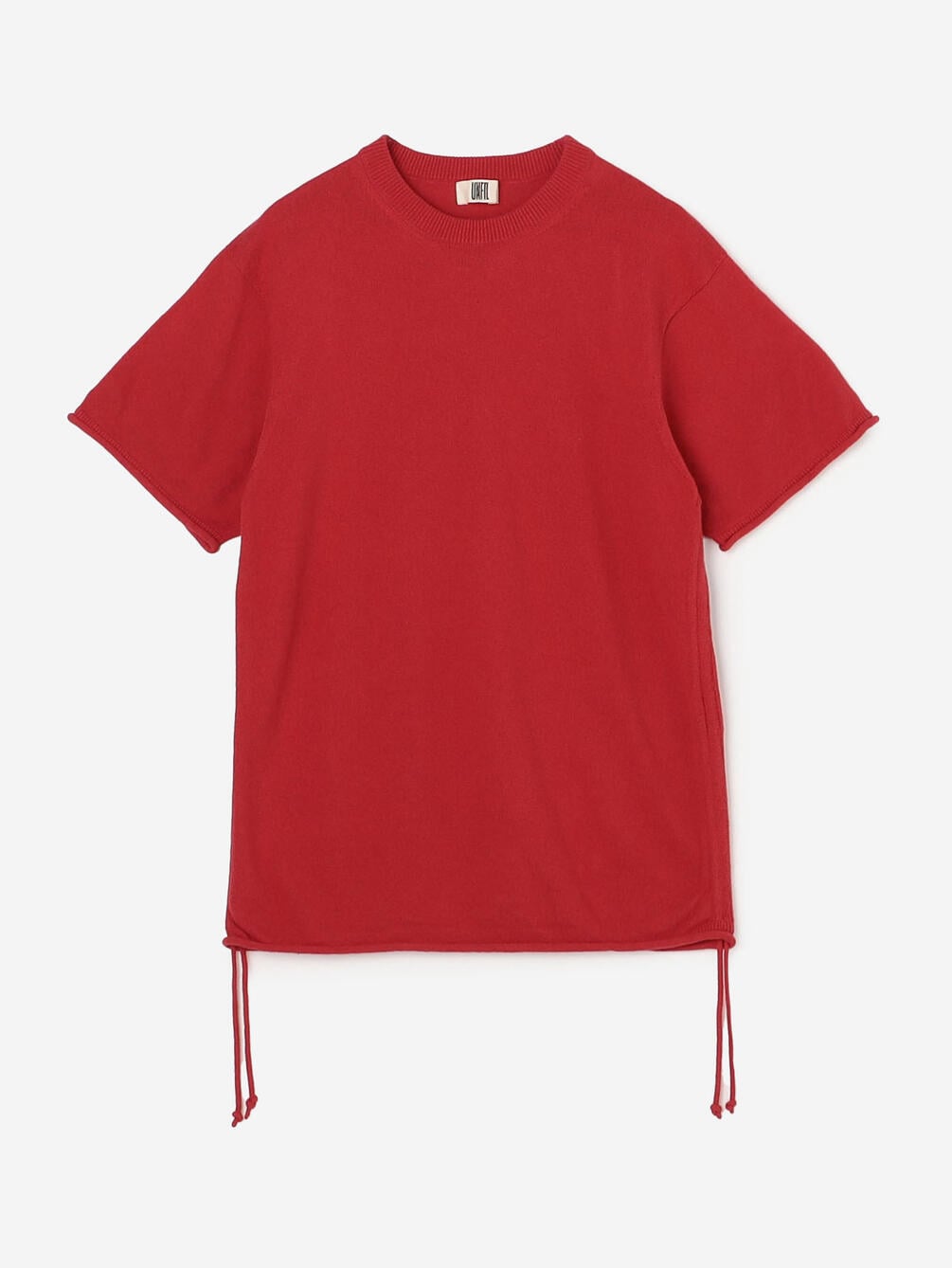 UNFIL | ブラッシュシルクコットン ギャザープルオーバー WOMEN