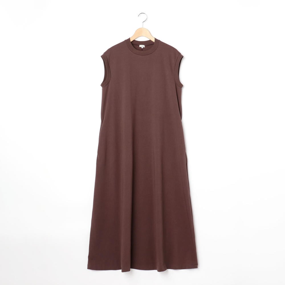 別注 オーガニックコットン マキシワンピース Grey Women Dress 別注 オーガニックコットン マキシワンピース Grey Women Dress