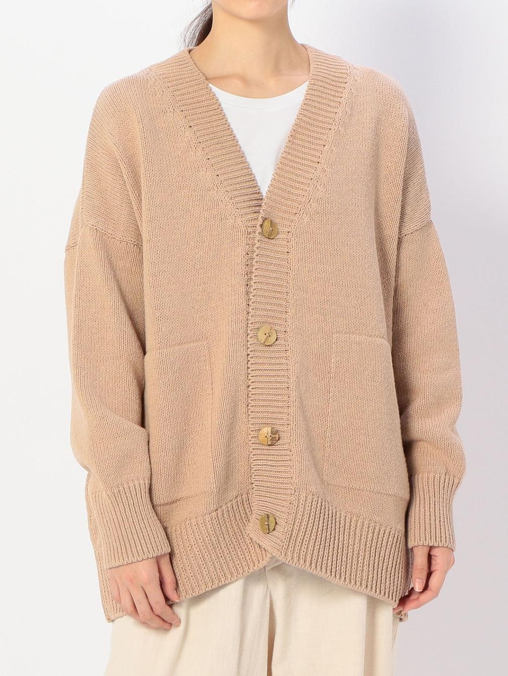 別注 オーバーサイズ チャンキーカーディガン Women Knit Bshop 別注 オーバーサイズ チャンキーカーディガン Women Knit Bshop