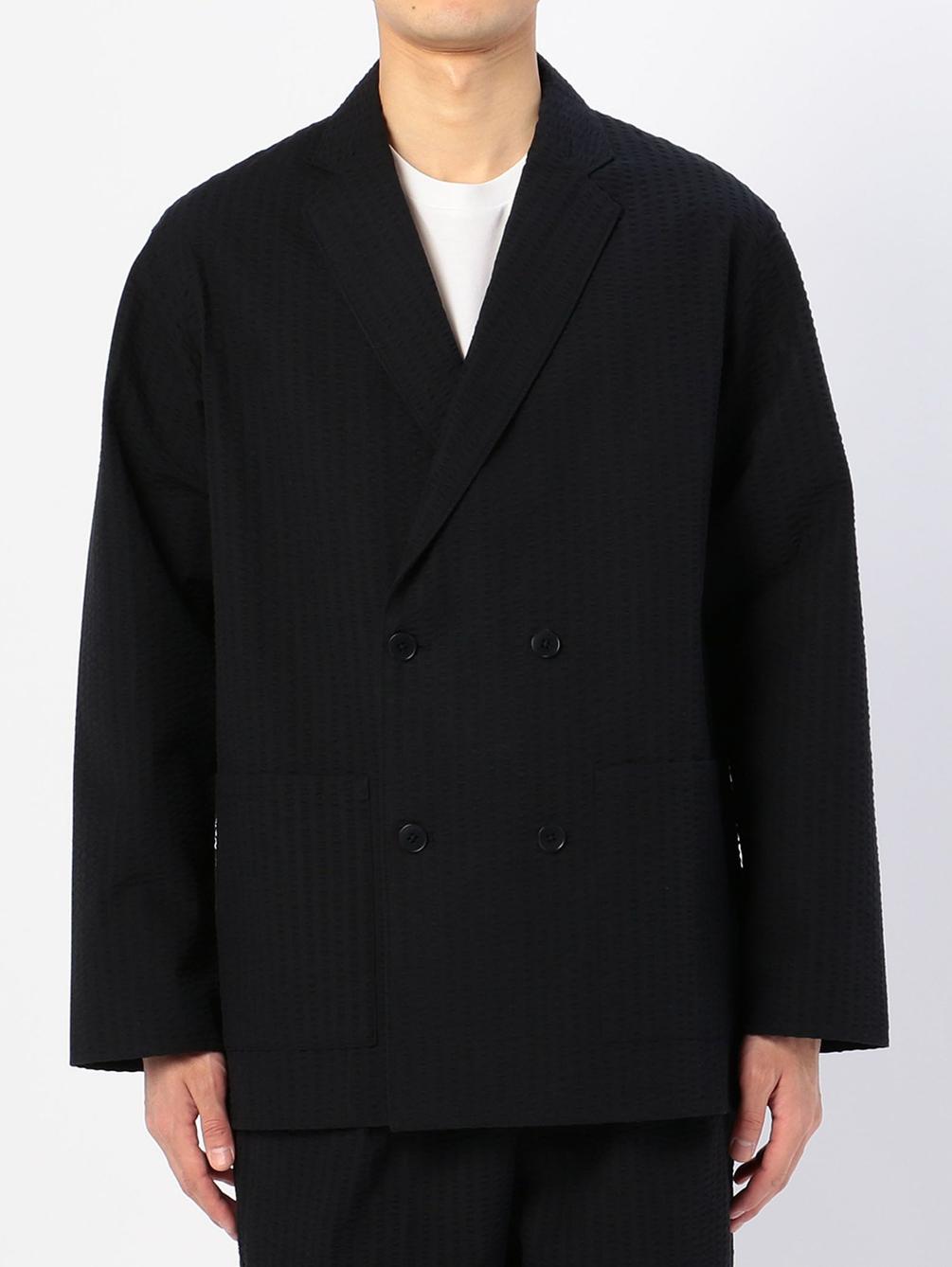 OUTLET】MORRIS SONS | シアサッカーダブルジャケット MEN OUTLET】MORRIS SONS | シアサッカーダブルジャケット MEN