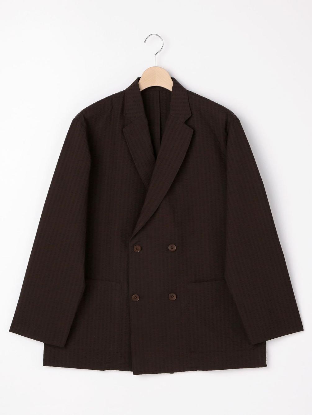 OUTLET】MORRIS SONS | シアサッカーダブルジャケット MEN OUTLET】MORRIS SONS | シアサッカーダブルジャケット MEN