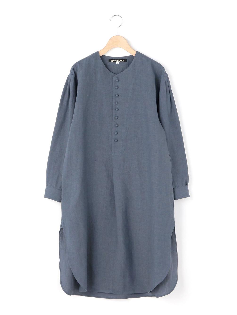 別注 長袖リネンワンピース Women Shirt Bshop ビショップ Bshop Online Store
