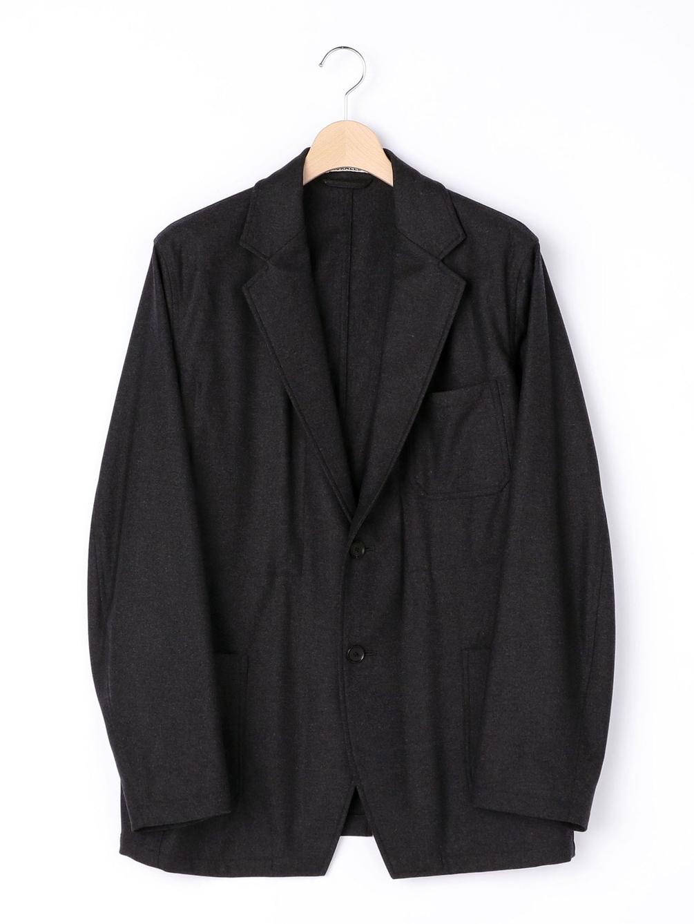 ウールフランネル テーラードジャケット Men Jacket Bshop ビショップ Bshop Online Store