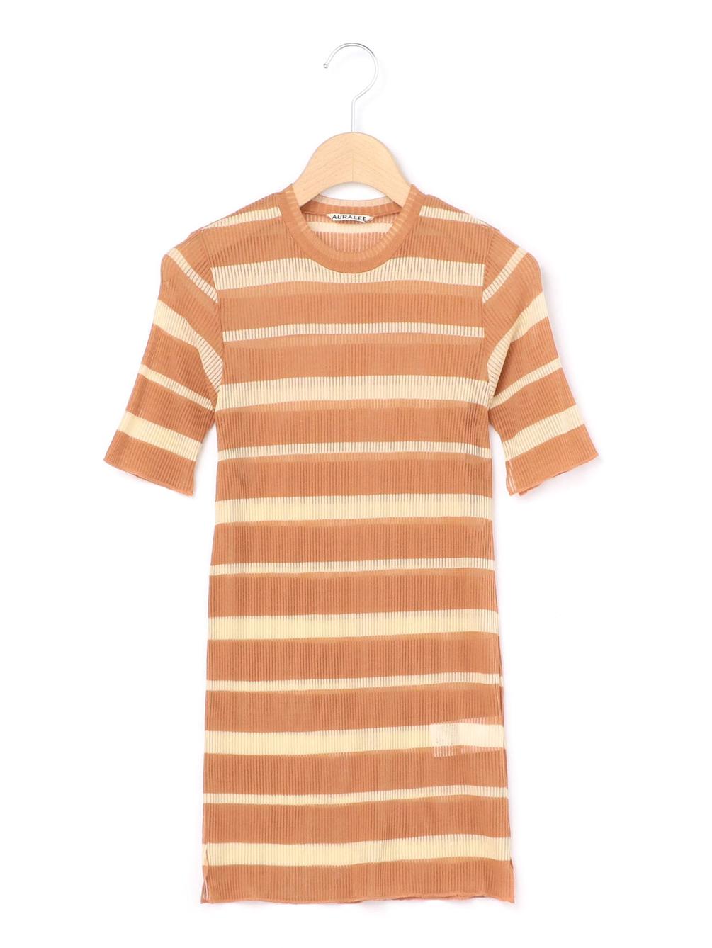 ハードツイストシースルーリブボーダーtシャツ Women Cut And Sewn Bshop ビショップ Bshop Online Store ハードツイストシースルーリブボーダーtシャツ Women Cut And Sewn Bshop ビショップ Bshop Online Store
