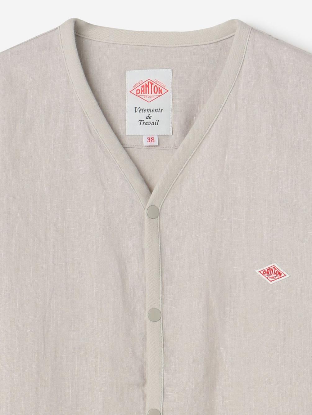 Danton リネン シャツカーディガン Lnb Women Danton Bshop ビショップ Bshop