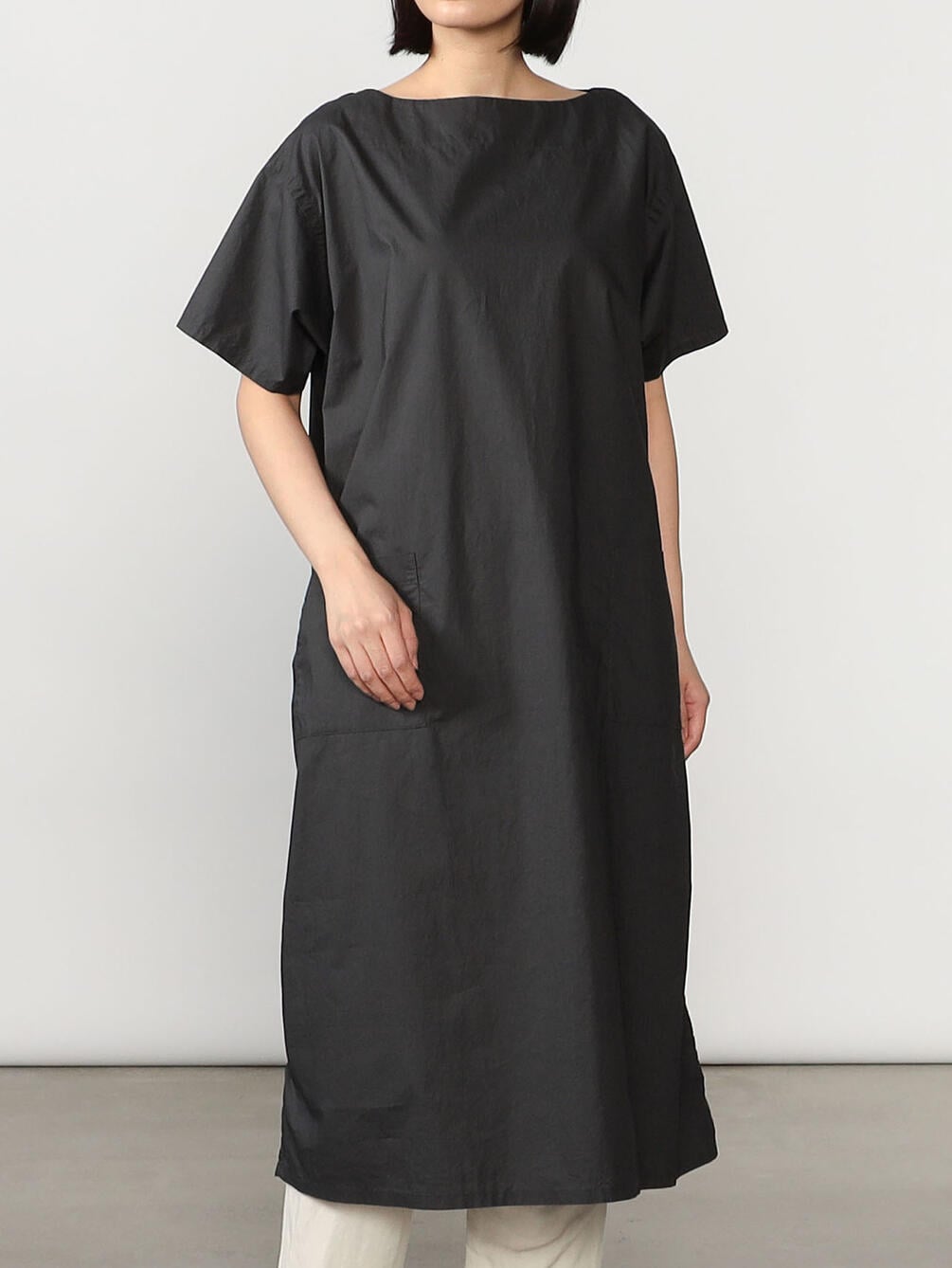 Orcival オーガニックタイプライター ボートネックワンピース Women Orcival Bshop ビショップ Bshop Orcival オーガニックタイプライター ボートネックワンピース Women Orcival Bshop ビショップ Bshop