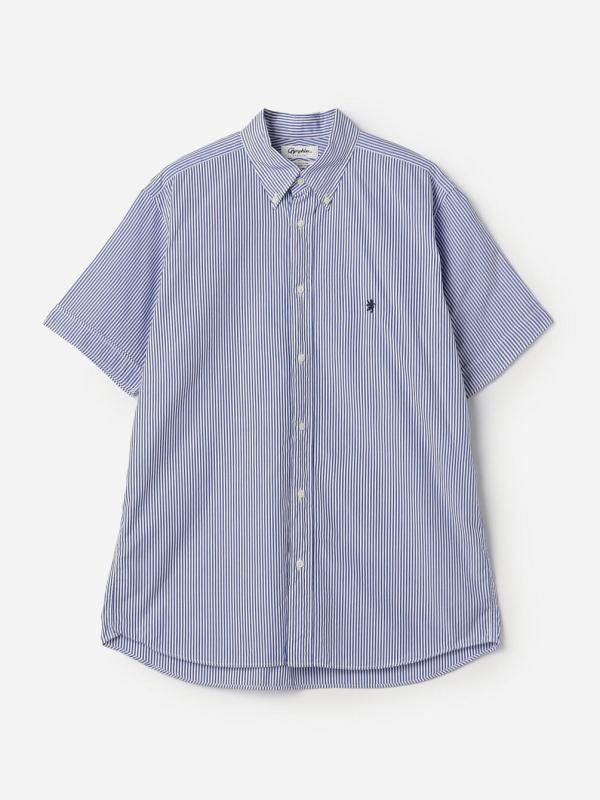 Gymphlex | コットンブロード ボタンダウン半袖シャツ MEN