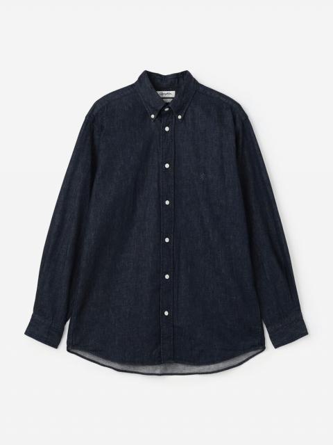 Gymphlex | ライトデニム 長袖ボタンダウンシャツ MEN