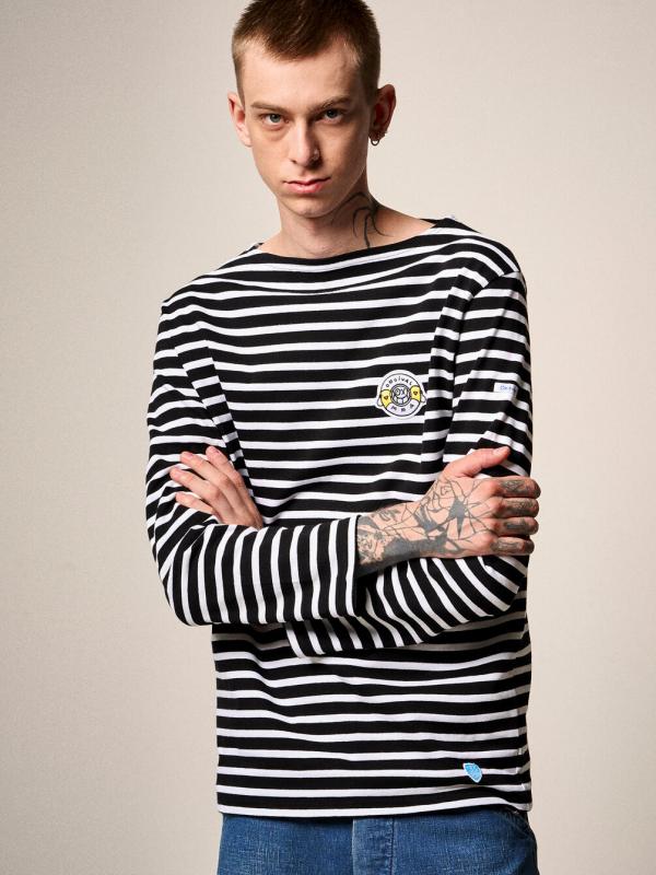 ORCIVAL × ANDRE | コットンロード フレンチバスクシャツ MEN