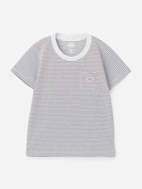 DANTON | キッズ ポケットTシャツ STRIPE