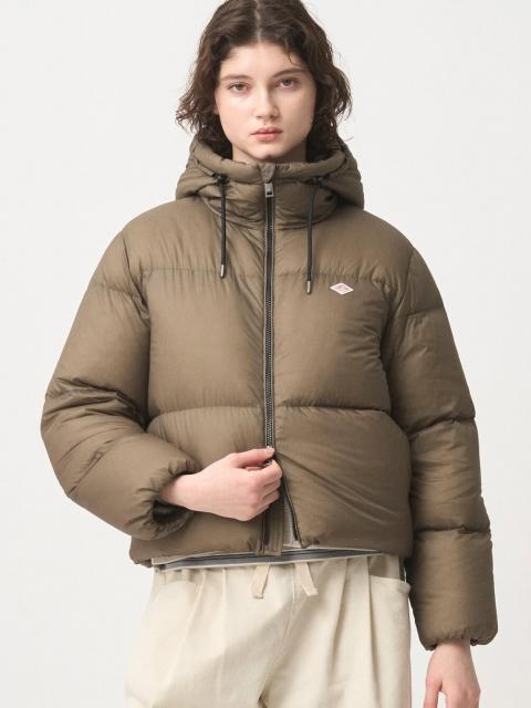 DANTON | ナイロンリップストップ ダウンフードジャケット WOMEN