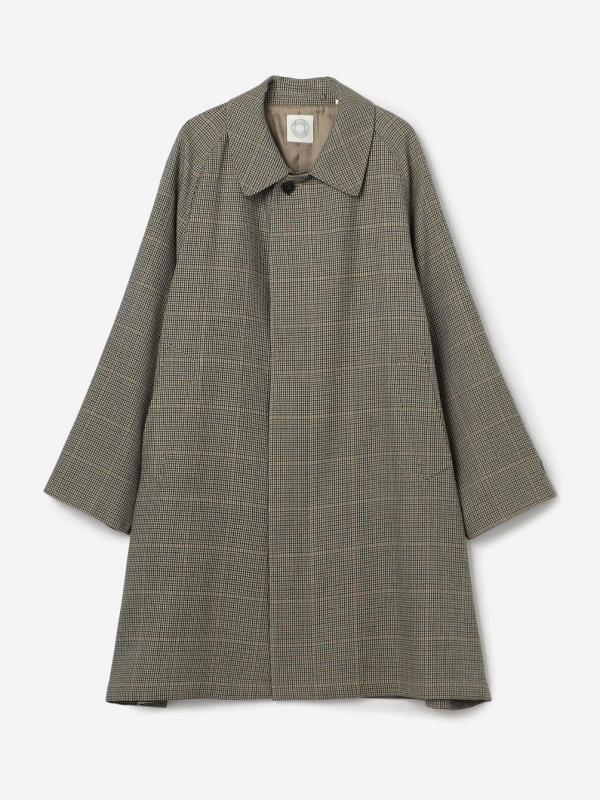 ORCIVAL | 〈別注〉ウールチェック バルマカーンコート WOMEN