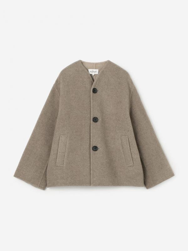 LE GLAZIK | ウールリバー ジャケット WOMEN