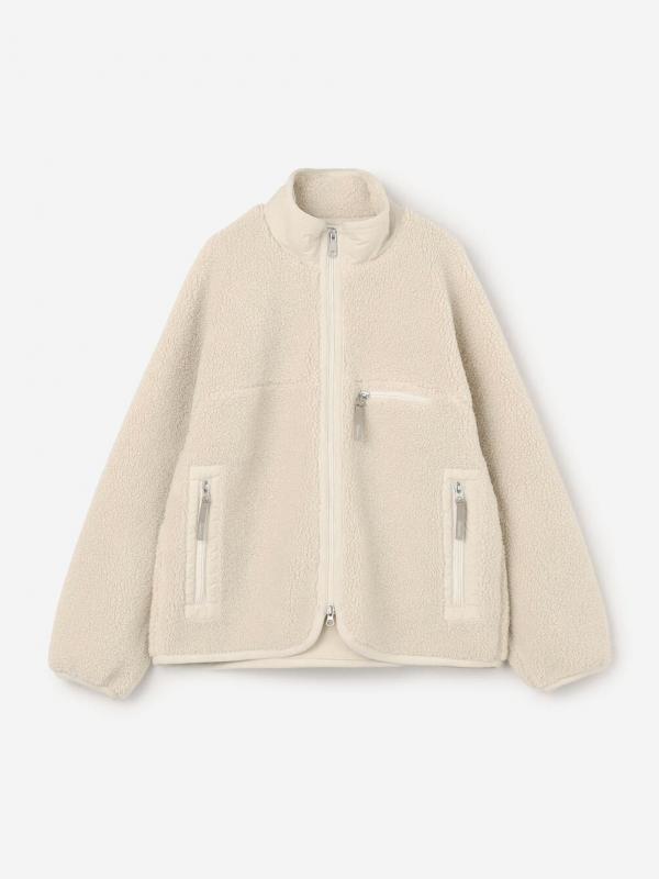 Gymphlex | ライトボア ブルゾン WOMEN