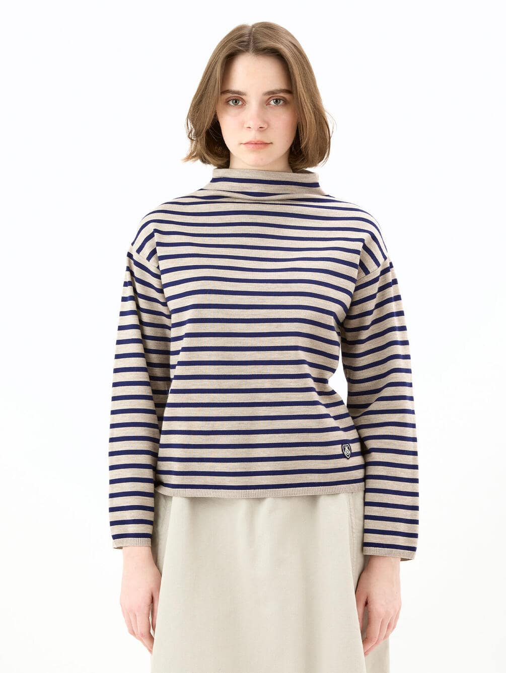 ORCIVAL | モックネック プルオーバーニット WOMEN