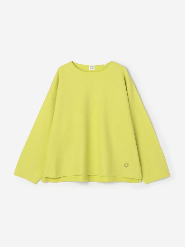 ORCIVAL | ウールジャージー ボートネックプルオーバー WOMEN