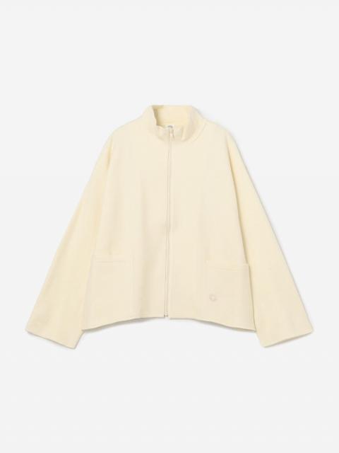 ORCIVAL | ウールジャージー スタンドジップカーディガン WOMEN