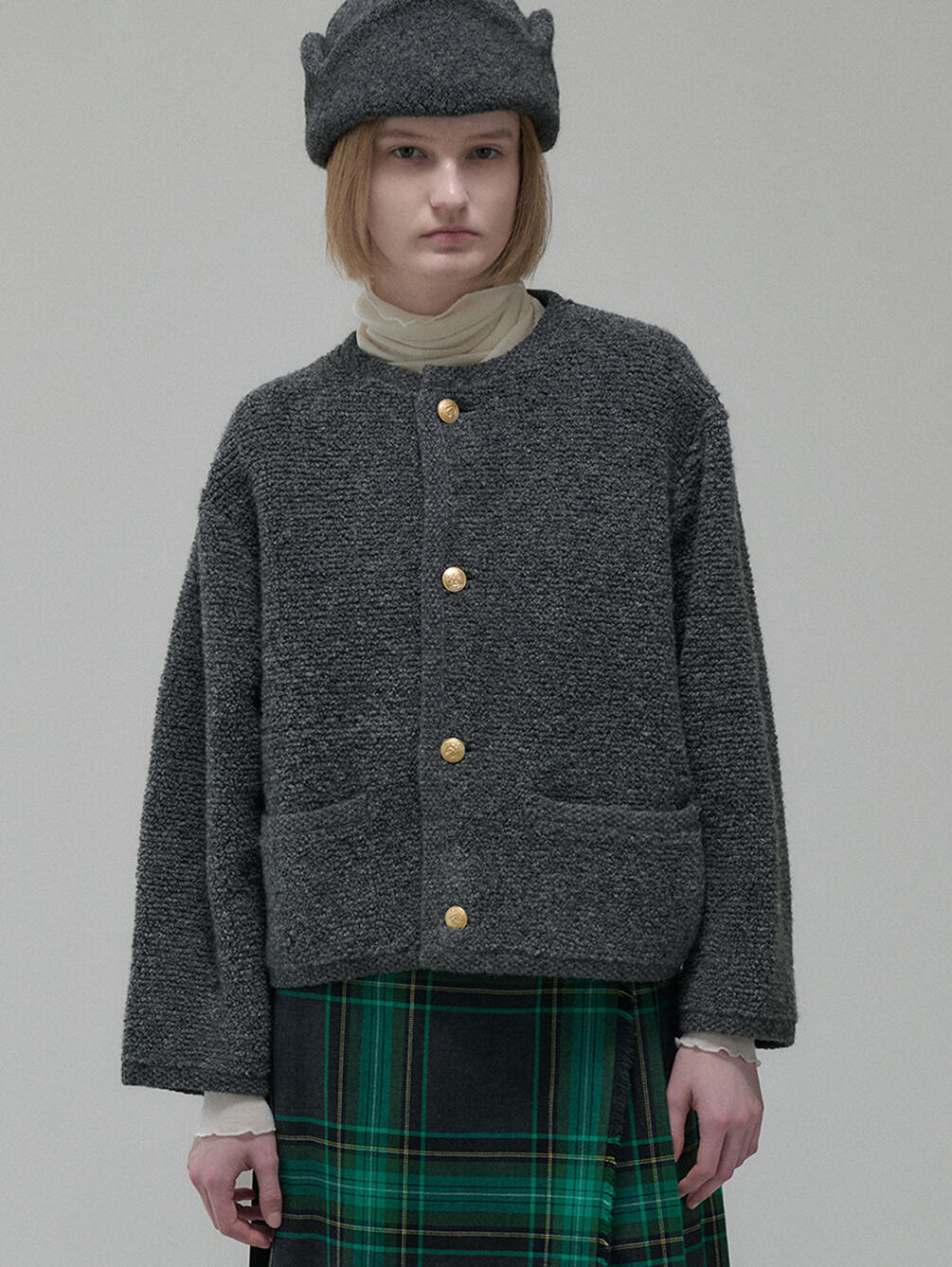 ORCIVAL | ブークレニットカーディガン WOMEN