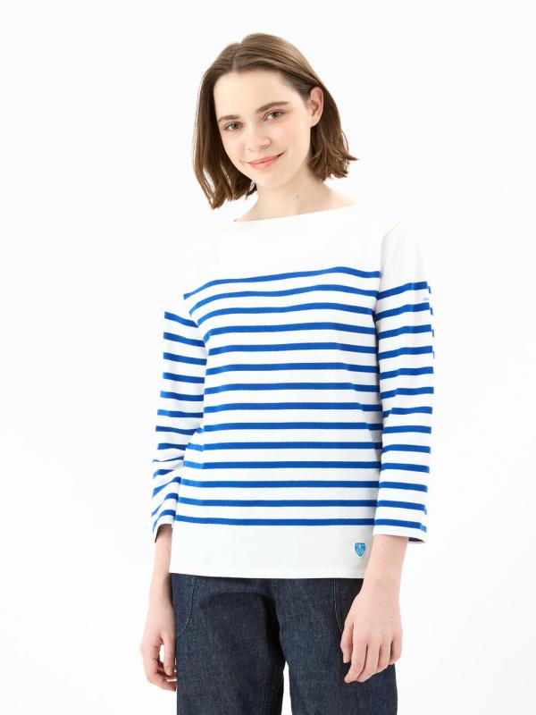 ORCIVAL | ラッセルフレンチセーラーTシャツ WOMEN