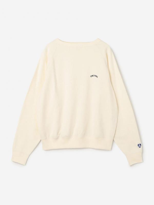 ORCIVAL | コットン裏毛 スウェットプルオーバー WOMEN