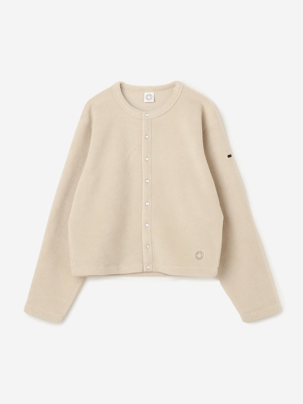 ORCIVAL | フリース クルーネックカーディガン WOMEN