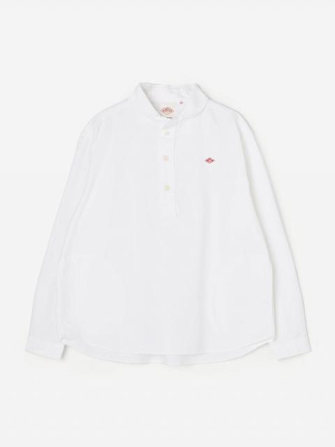 DANTON | オックスフォード 丸襟プルオーバーシャツ SOLID WOMEN