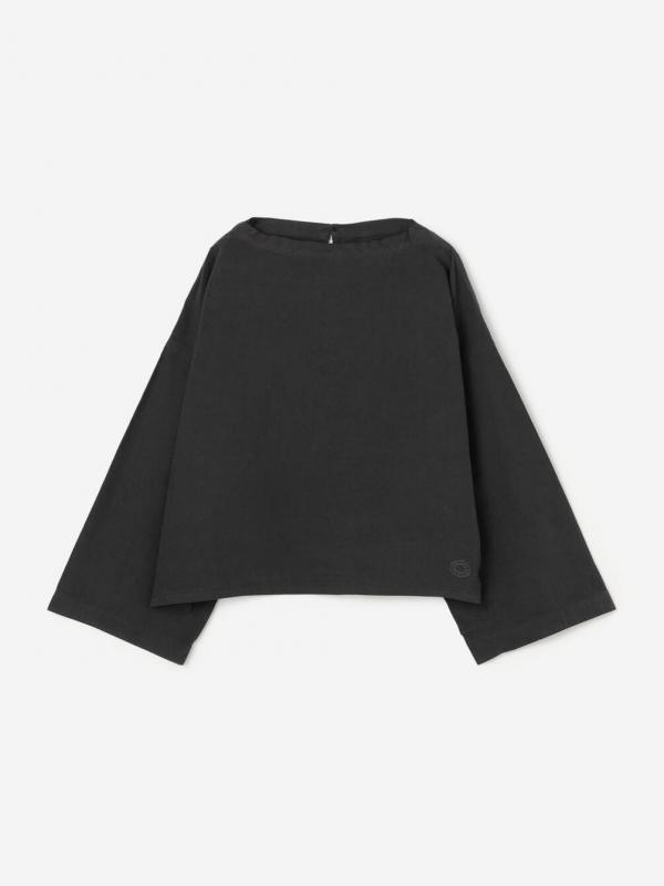 ORCIVAL | ガーメントダイ スタンドカラープルオーバー WOMEN