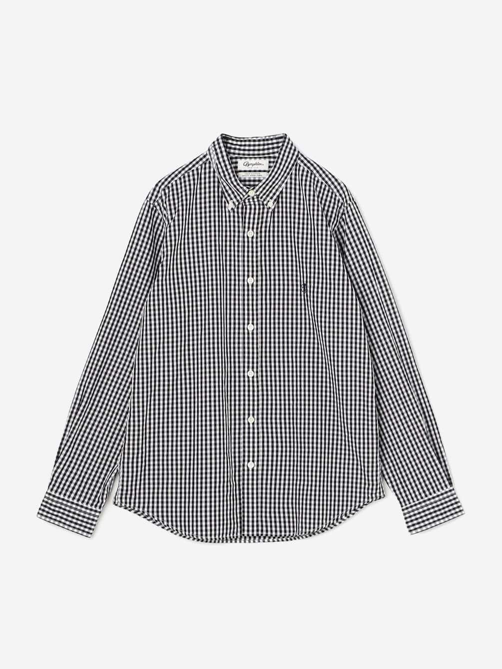 Gymphlex | 長袖 ボタンダウンシャツ GINGHAM WOMEN