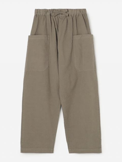 ORCIVAL | コットンツイル ワイドイージーパンツ WOMEN