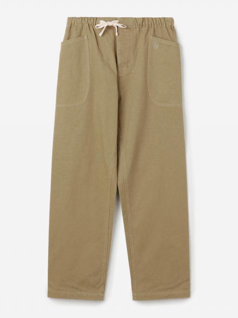 ORCIVAL | コットンカツラギ イージーパンツ WOMEN