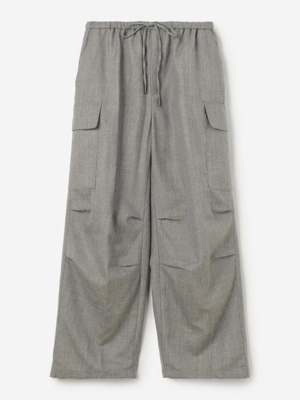 LE GLAZIK | ウール カーゴパンツ WOMEN