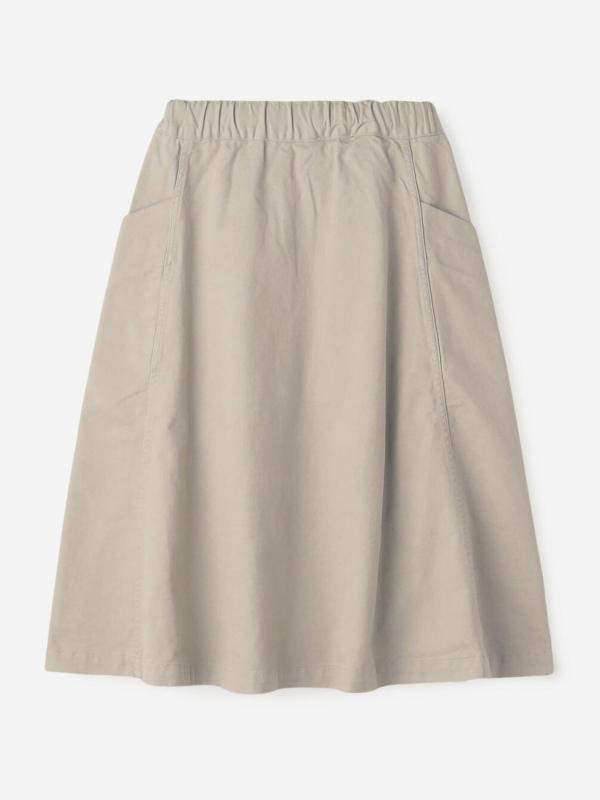 ORCIVAL | コットンカツラギ イージースカート WOMEN