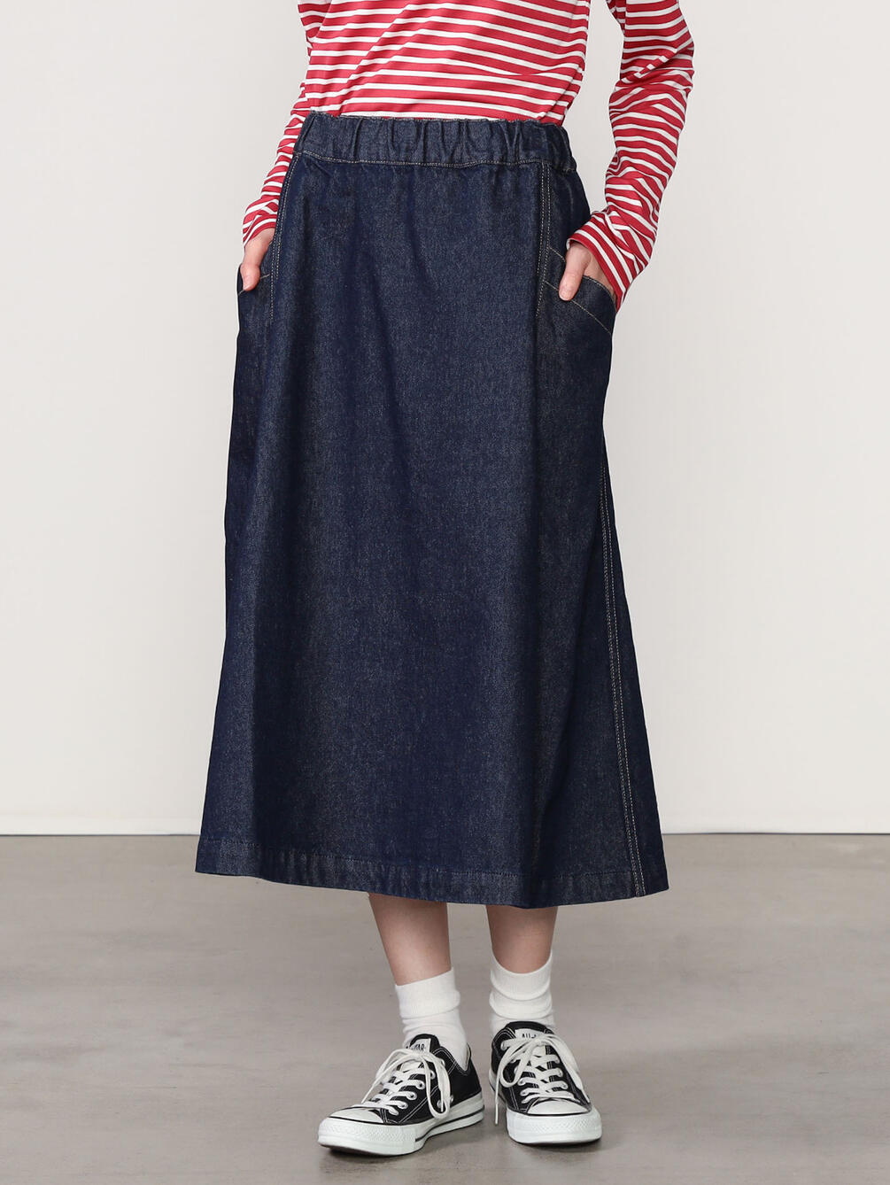 B shop デニムスカート WOMEN デニムパンツ