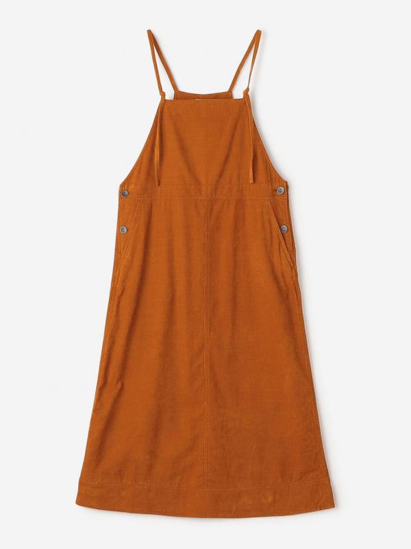 LE GLAZIK | コーデュロイ サロペットスカート WOMEN