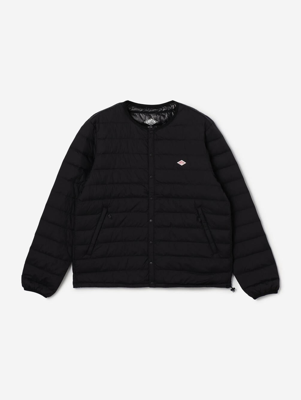 DANTON　クルーネック インナー ダウン ジャケット　黒　42サイズ 先行予約】DANTON | クルーネック インナーダウンジャケット MEN