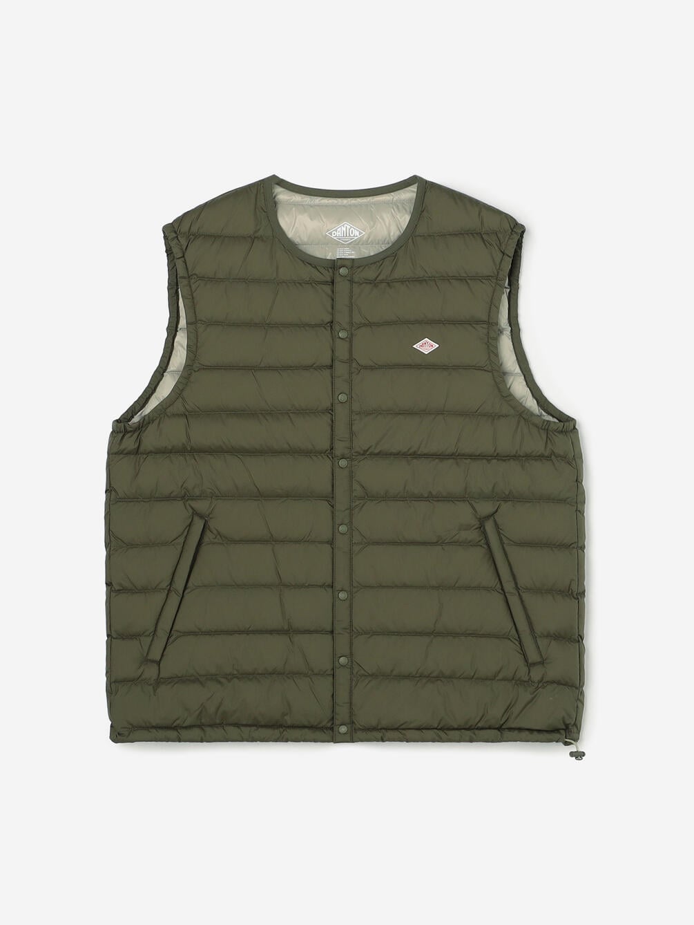 DANTON インナーダウンベスト　34 チャコールグレー B:MING by BEAMS（ビーミング by ビームス）DANTON / インナー