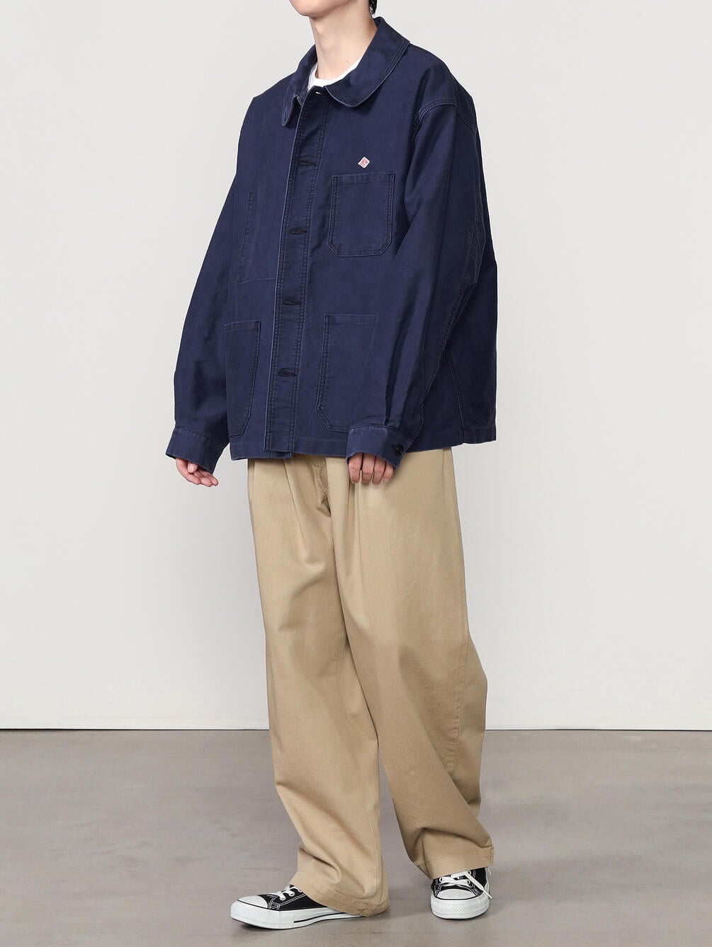 DANTON | モールスキン ワイドカバーオール MEN DANTON（ダントン）の「DANTON | モールスキン ワイド