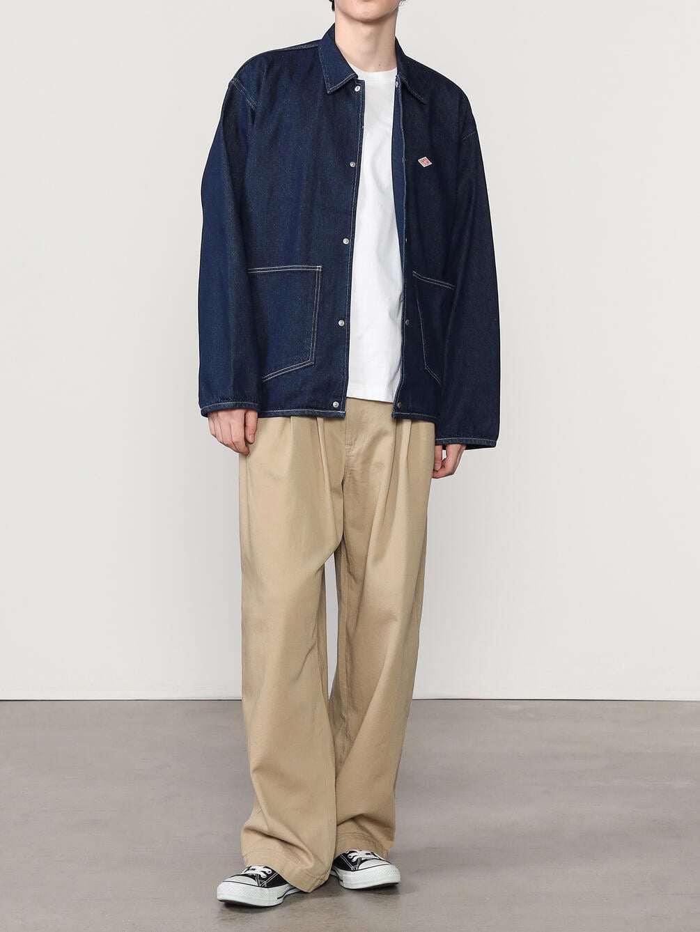 danton デニム　カバーオール DANTON | コットンデニム カバーオール MEN