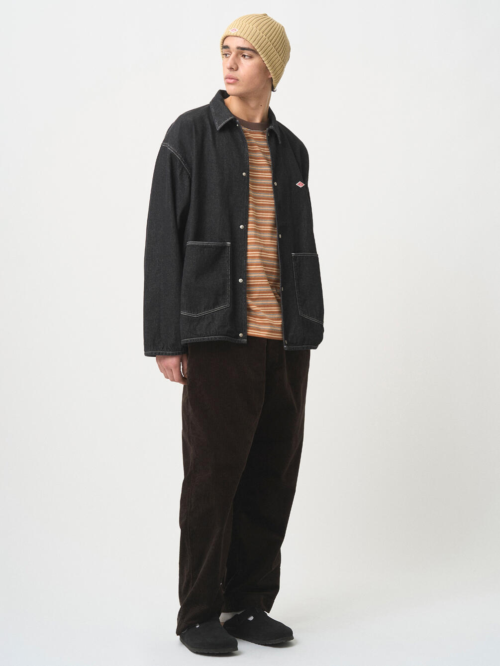 danton デニム　カバーオール DANTON | コットンデニム カバーオール MEN