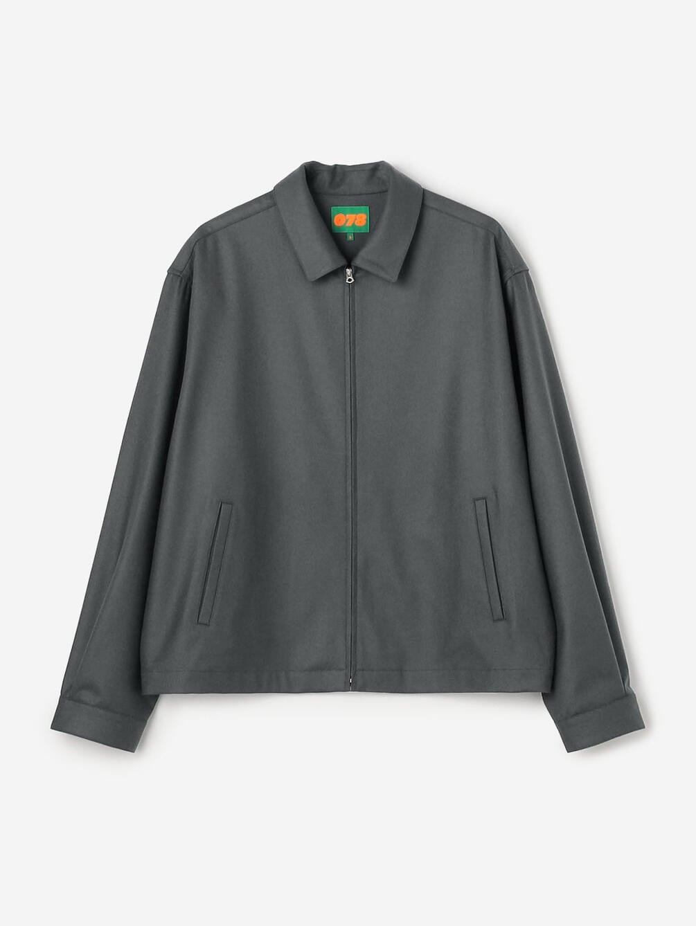 078 CITE | ウール ジップシャツブルゾン MEN