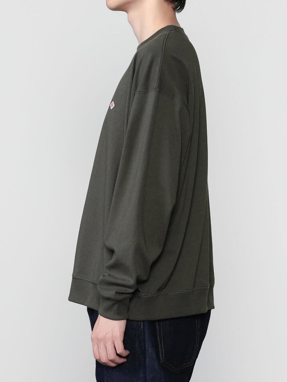 DANTON | クルーネック 長袖スウェットTシャツ MEN